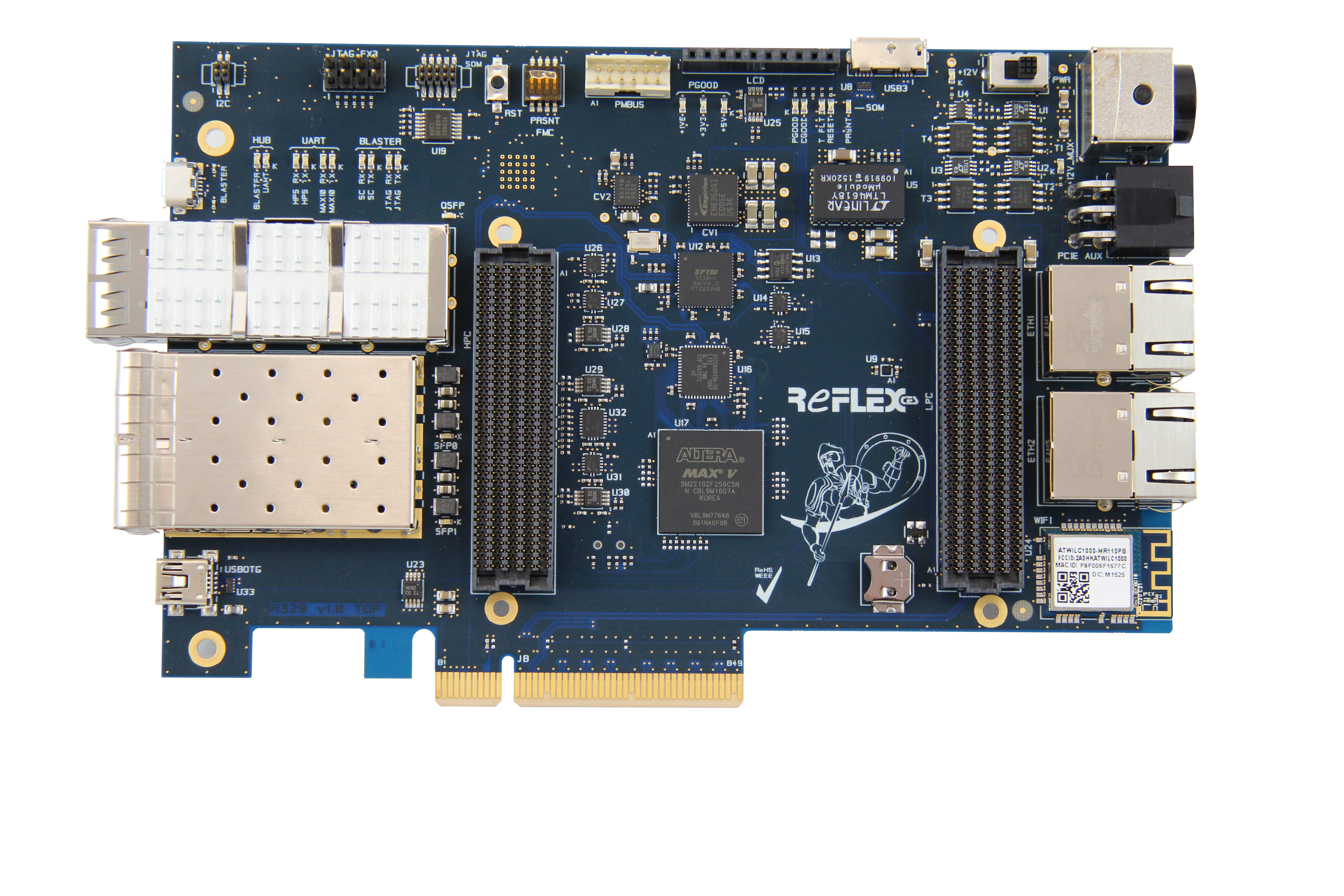 Carte porteuse PCIe Achilles