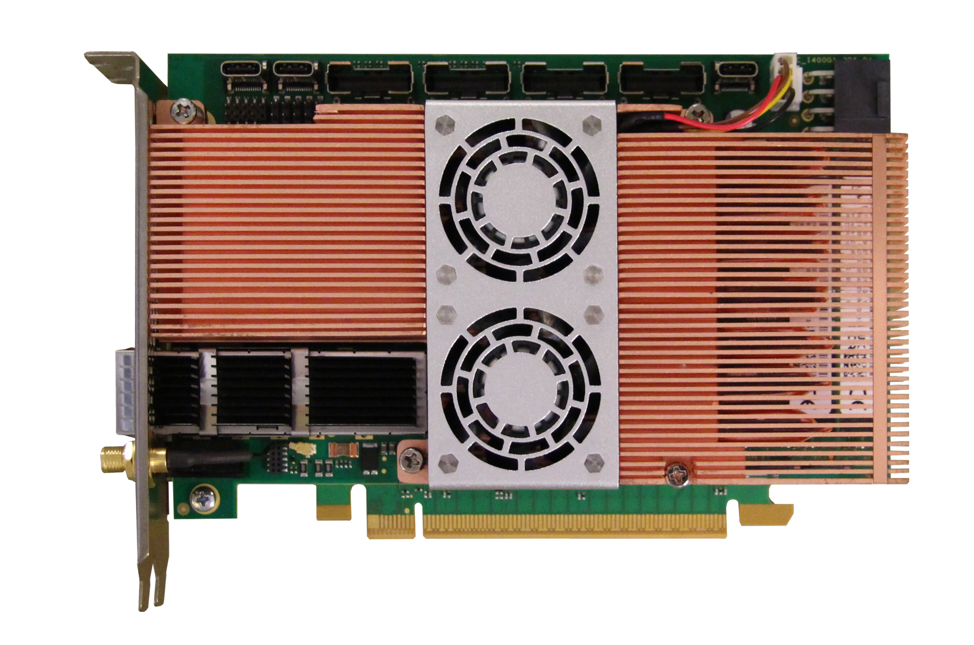 top picture of the Agilex 400G board
