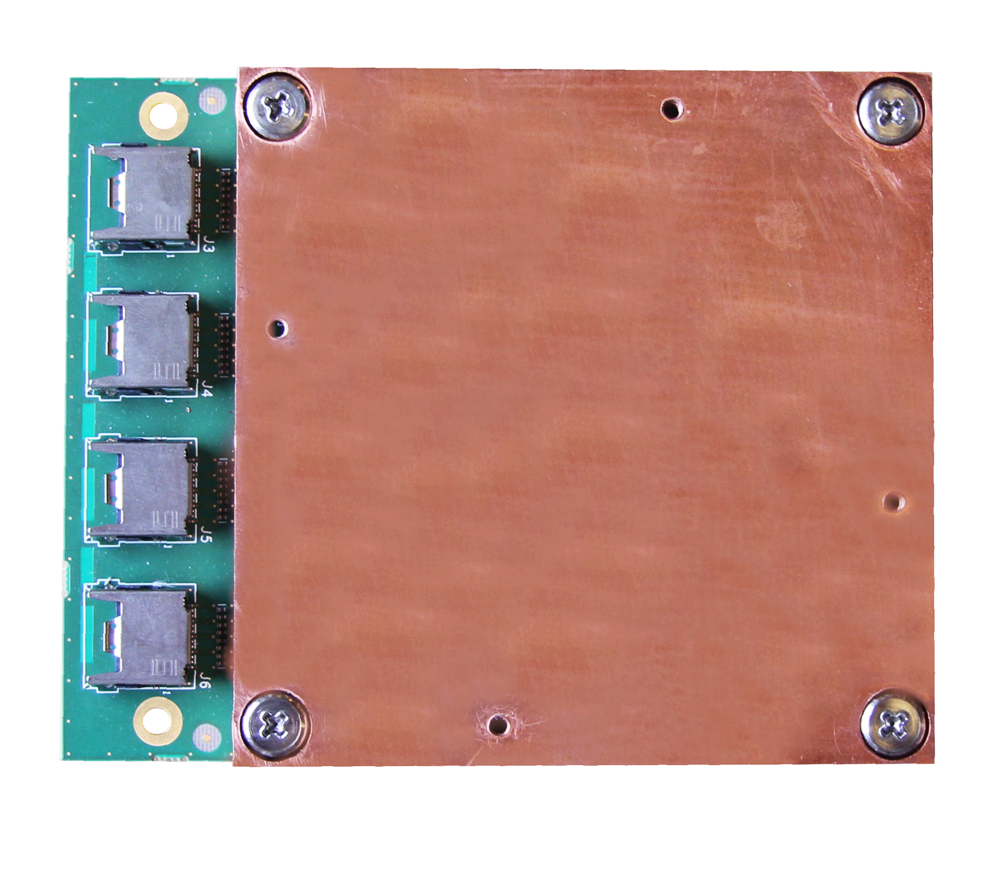 Zeus module heatspreader